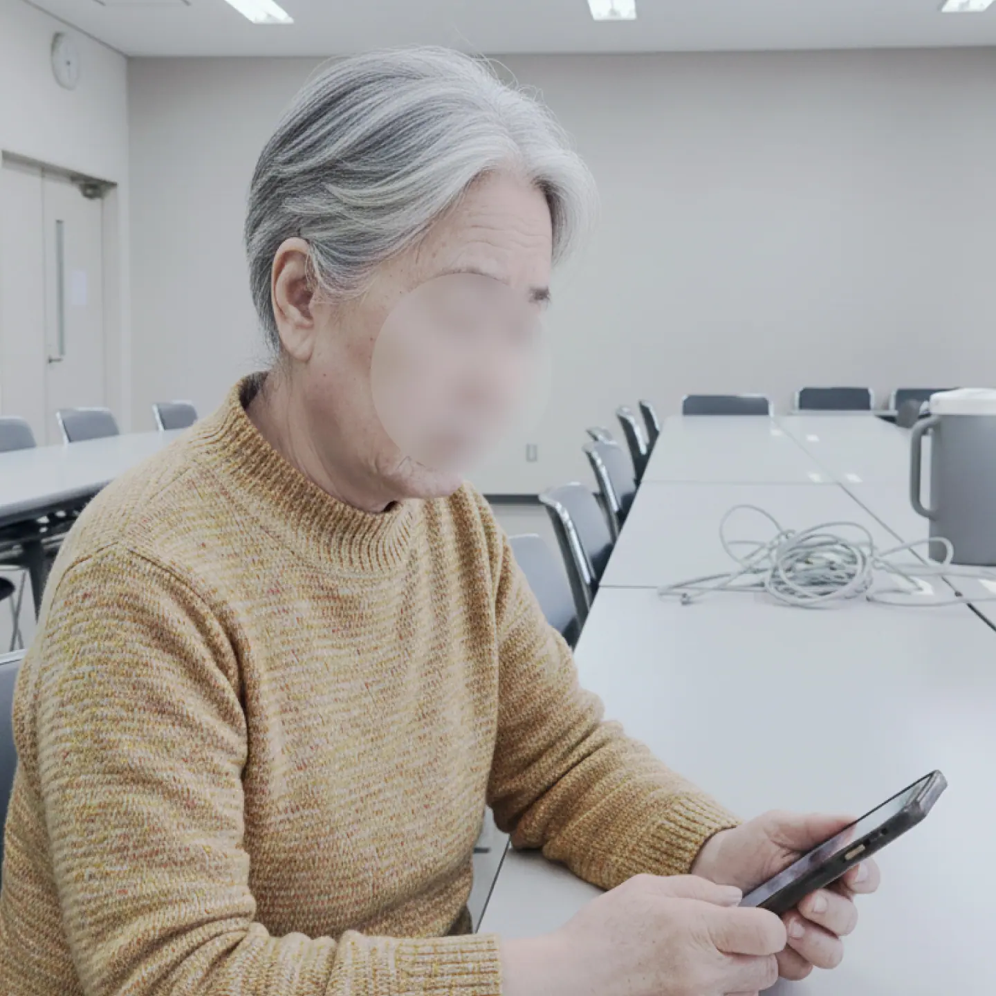 シニア向けスマホ教室でのフィールドリサーチ